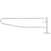 Swiveling gates | to be fixed by plugs, hot-dip galvanized | total width: 3000 mm | for padlock